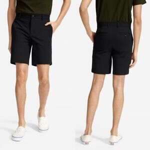 Everlane The 9" Slim Fit Performance Chino Short Black Men's Size 29 NWT Pockets